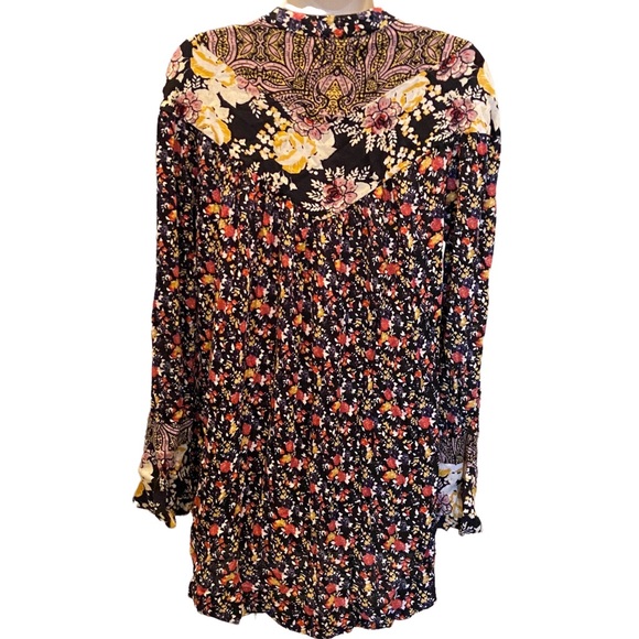 Free People Wildflower Fields Henley Top - Picture 6 of 9